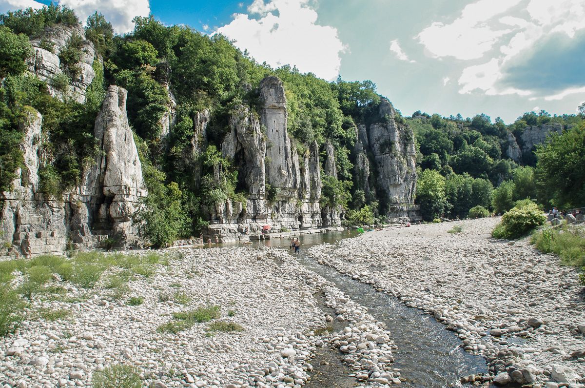 Dans la vallée du Gardon