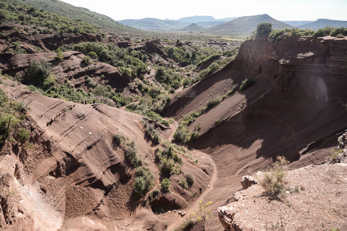 Canyon du Diable à sec en coeur d'herault