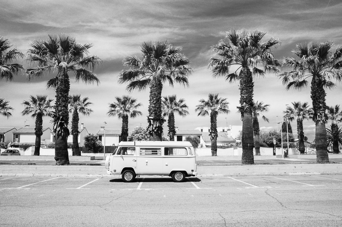 Simone, combi vw de Les vieilles qui roulent à Palavas-les-flots