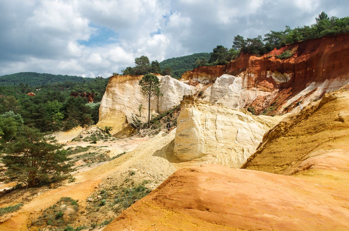 Colorado provençal de Rustrel dans le Luberon