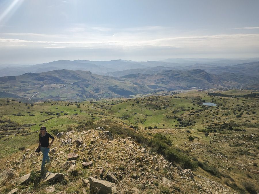 Vue panoramique sur le parc des Madonies